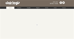 Desktop Screenshot of clairlogis.com